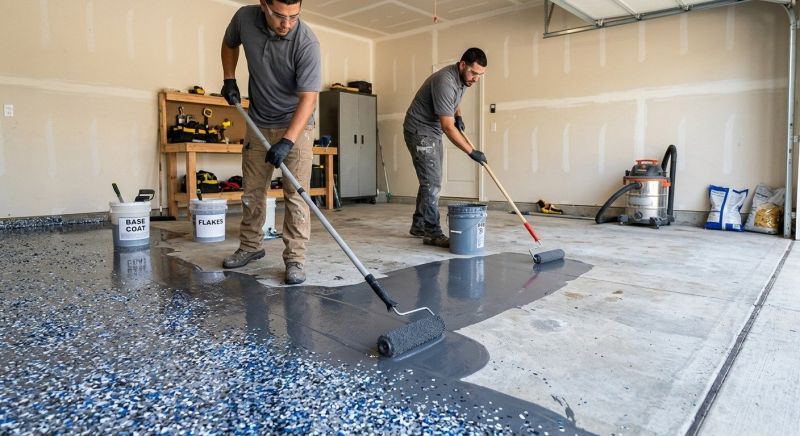 Epoxy Flooring Installation in Columbia, SC
