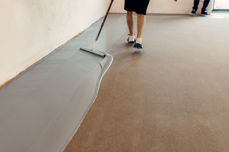 Garage Floor Epoxy Installation in Greensboro, NC