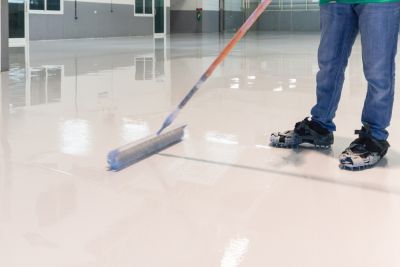 Epoxy Can be Cleaned Easily!